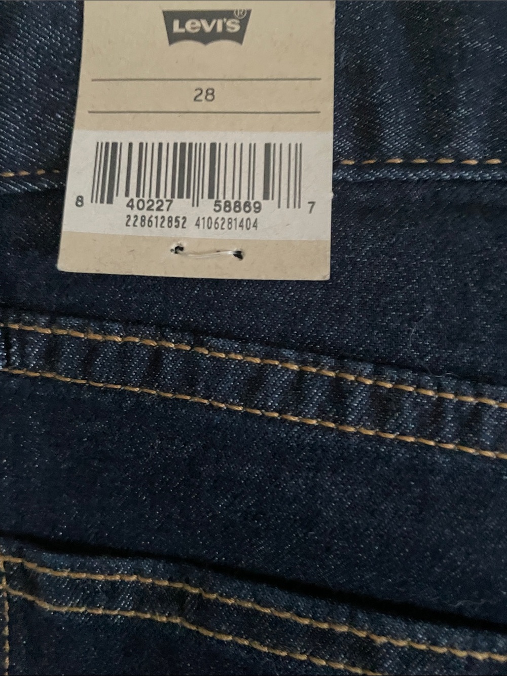 Levi's Women's Straight Leg Jeans in Dark Indigo - Picture 5 of 6